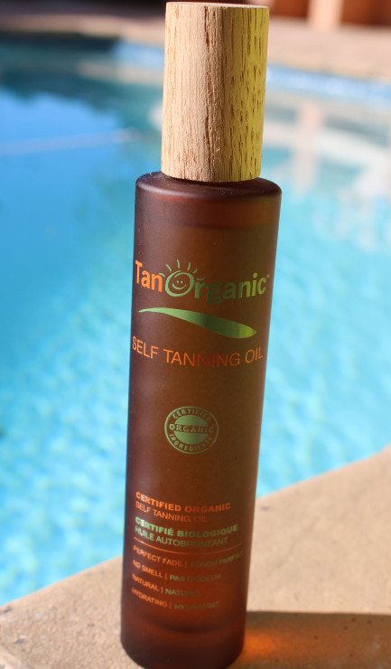 Tan Organic Oil