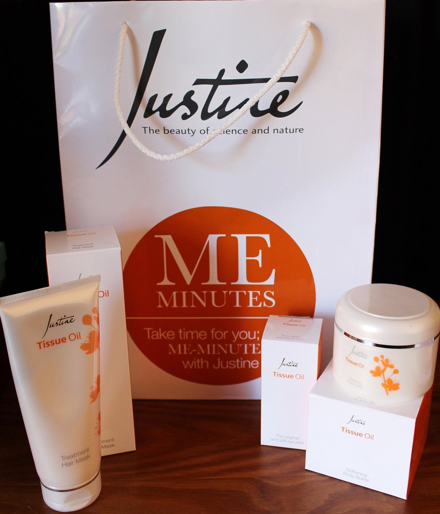 Justine Tissue Oil Range