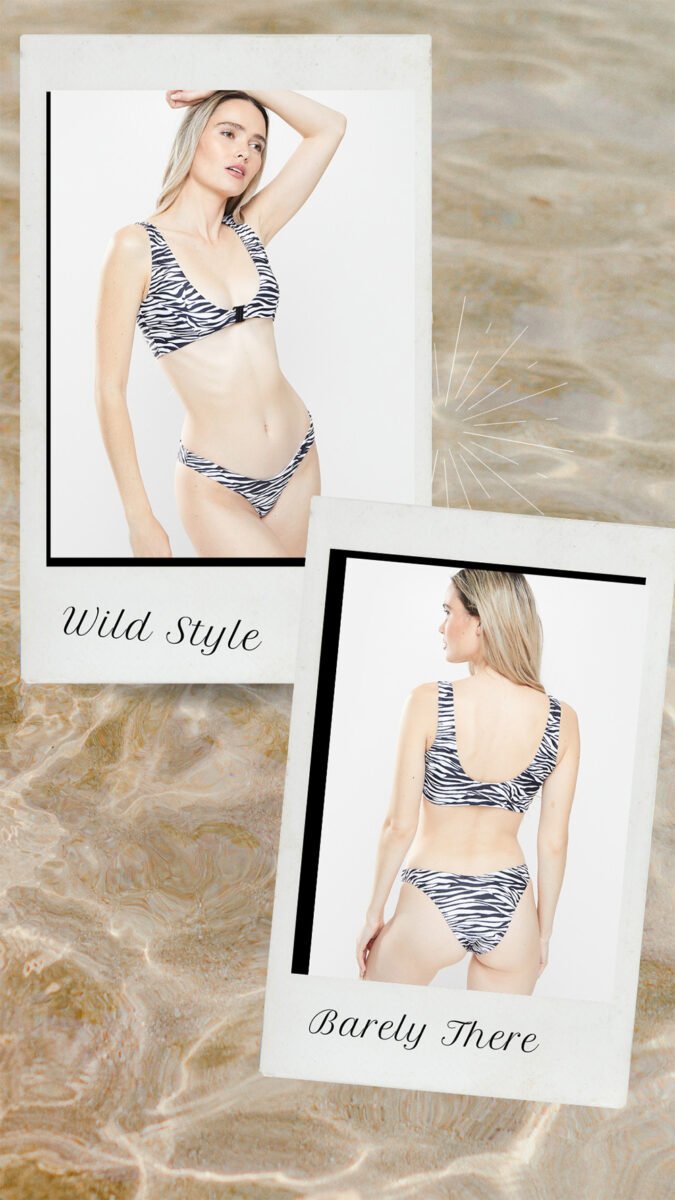 Zebra Print Bikinis